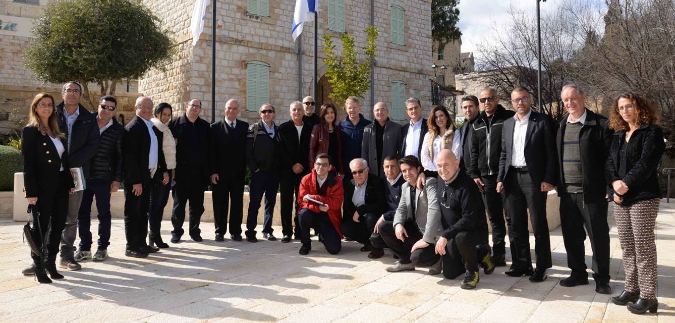 מפגש ללא עניבה עם שופטי המחוז בצפת