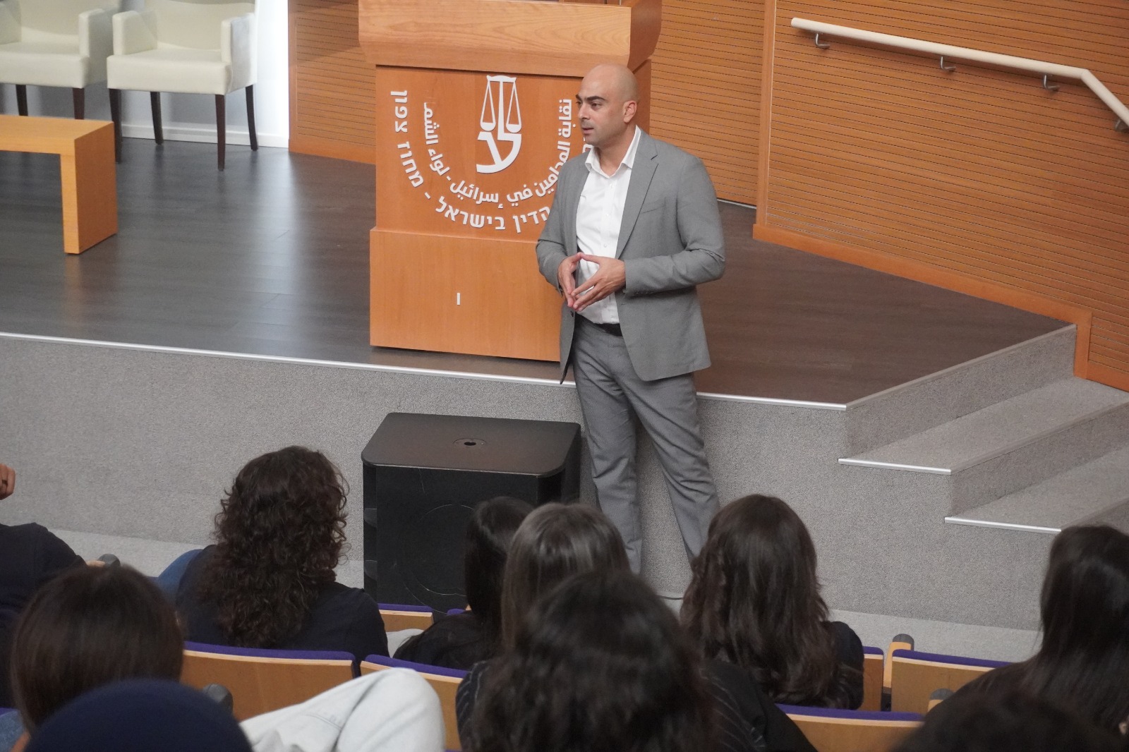 חדשות לשכת עורכי הדין בישראל - מחוז צפון | ביקור תלמידי תיכון "הגליל" נצרת בבית הפרקליט